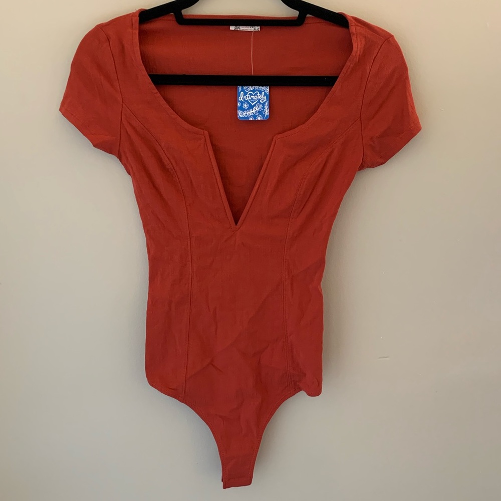 NWT Free People Deep Conversations Body Suit